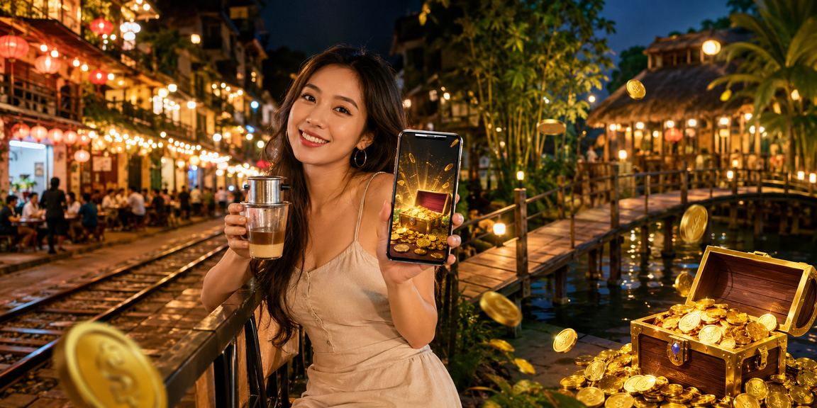 Người dùng Hà Nội tra cứu thông tin nạp tiền h3d bên tách cà phê